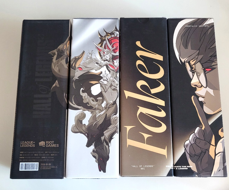 League of Legends FAKER & Ahri MOUSEPAD HALL of Legends Unkillable Demon King