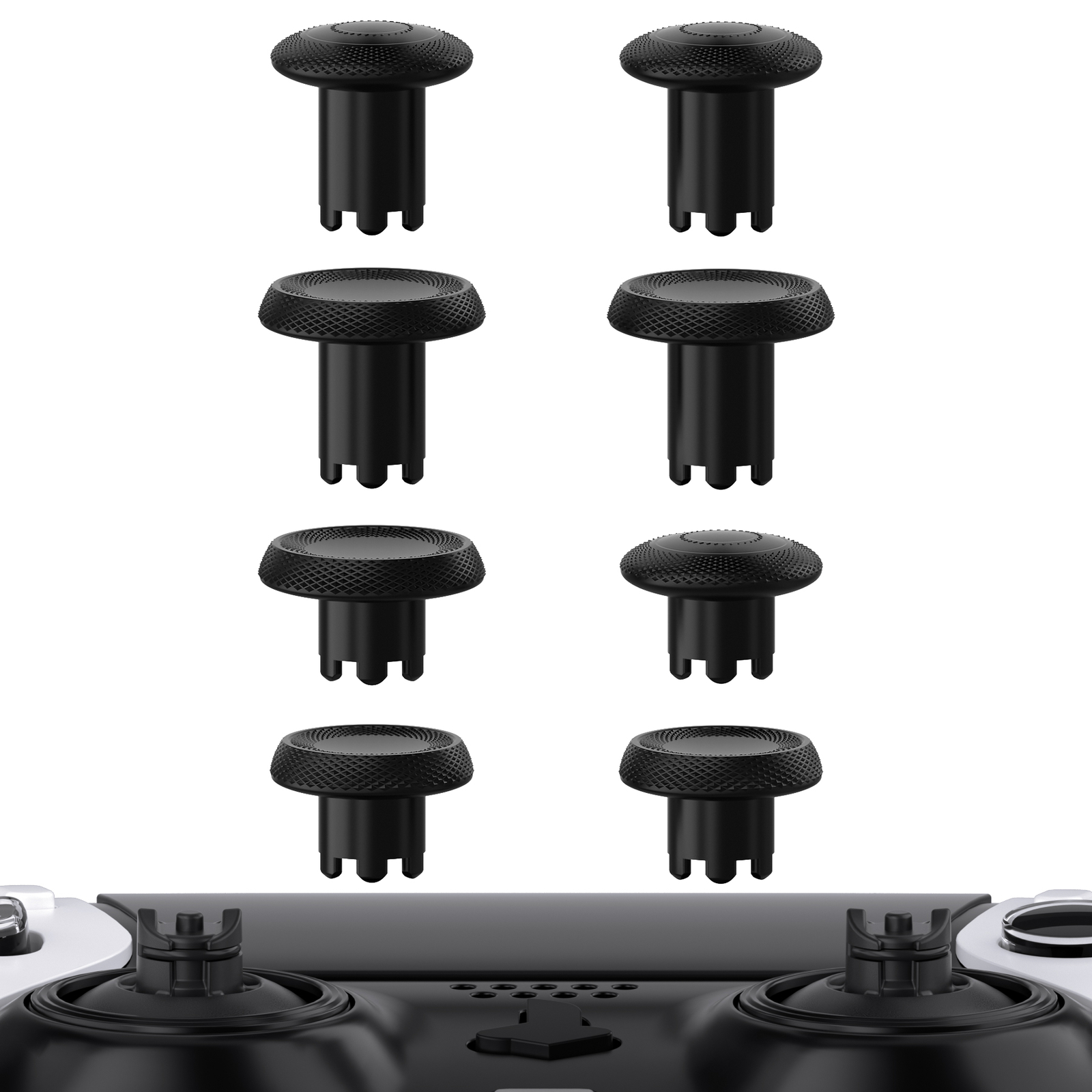 Swappable Analog Thumbsticks Caps for PS5 Edge Controller – 4 Heights 3 Surfaces