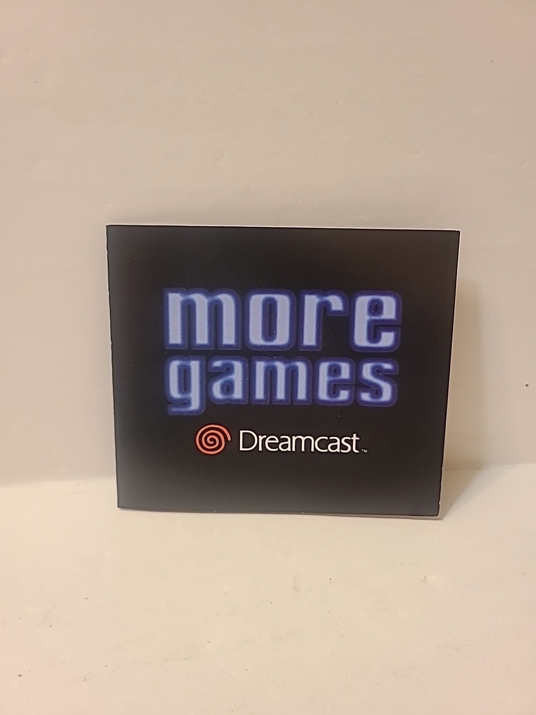 SEGA DREAMCAST More Games Promotional Fold-Out Insert Manual