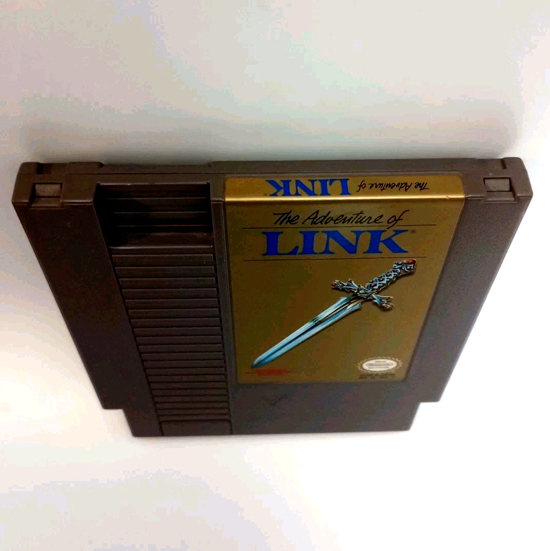 Zelda II: The Adventure of Link (Nintendo NES, 1988) *Gray* Cartridge Only