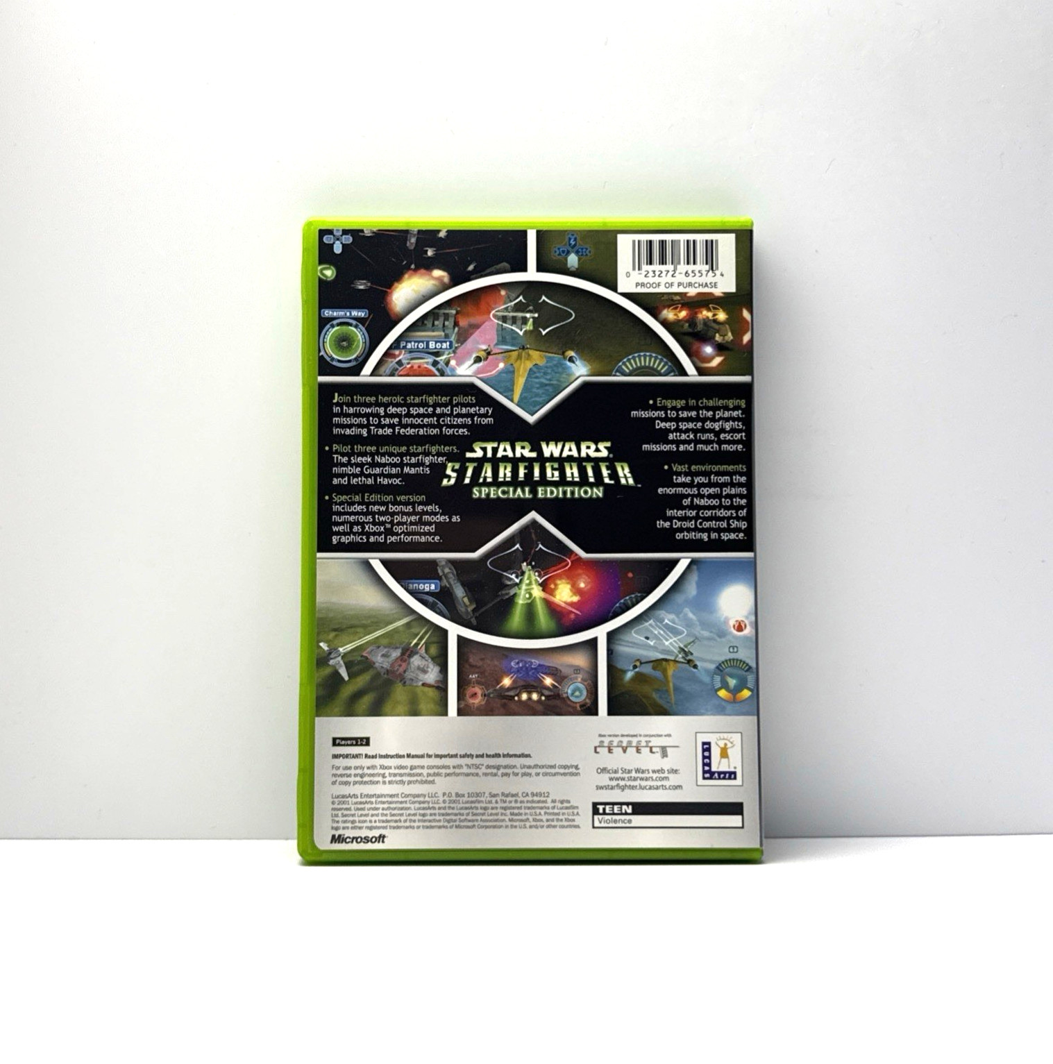Star Wars: Starfighter Special Edition Original Xbox CIB Refurbished & Tested