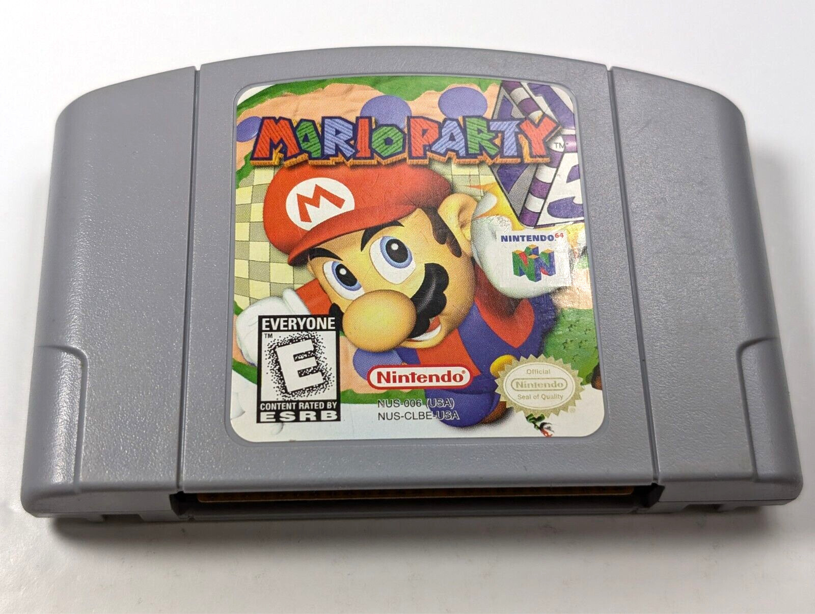 Mario Party 1 Nintendo 64 N64 with box (two flaps missing) authentic