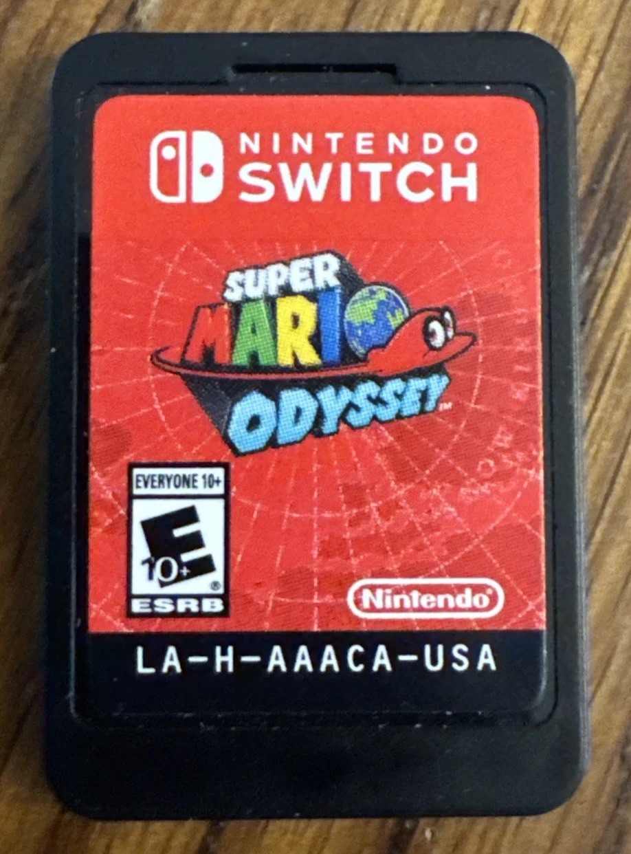 Super Mario Odyssey Nintendo Switch 2017 Game Tested Works