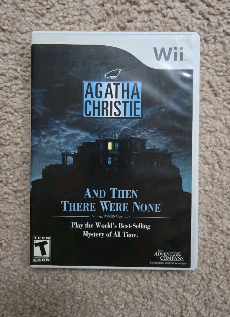 Agatha Christie: And Then There Were None (Nintendo Wii, 2008) PRE-OWNED