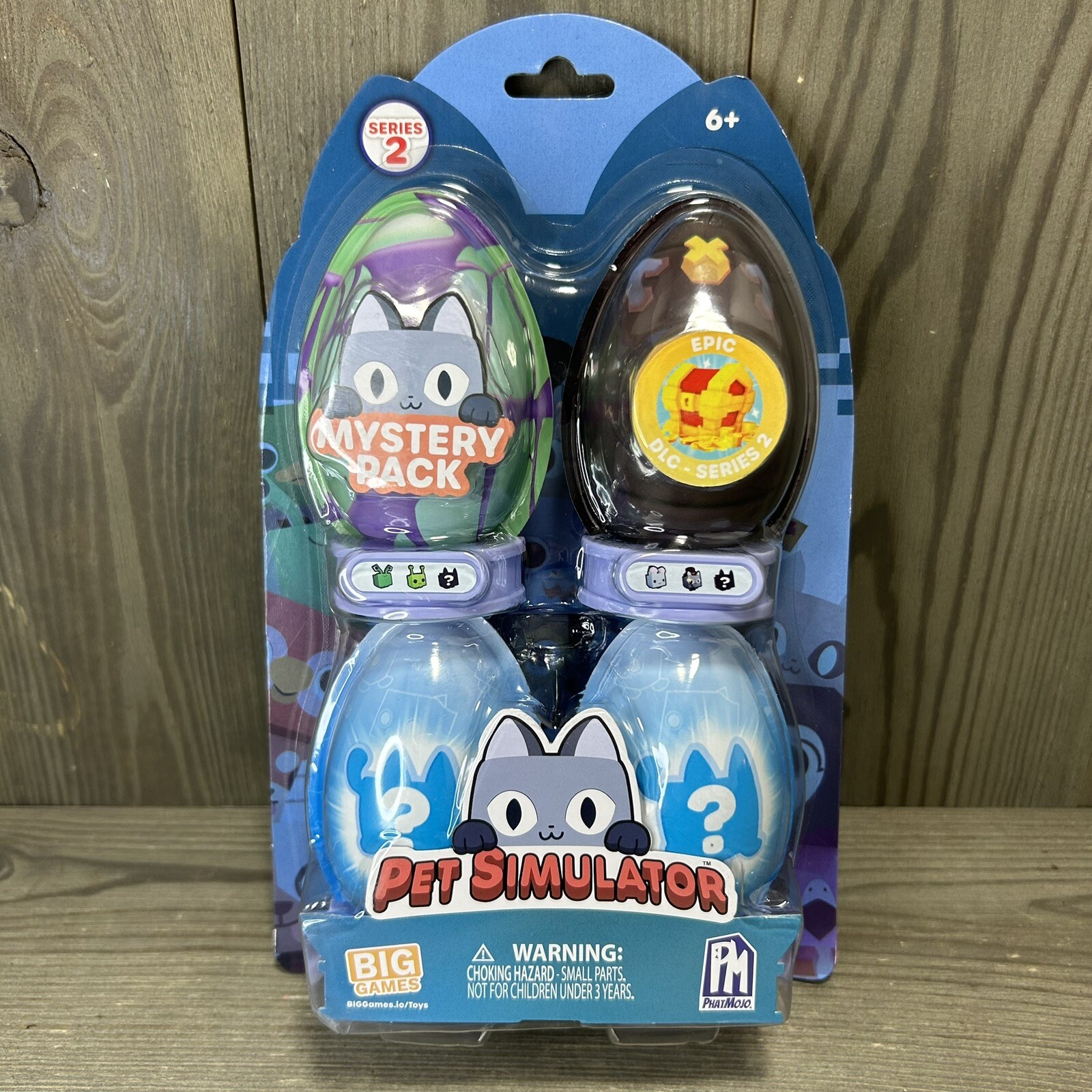 Phatmojo Simulator X Mystery Pet Minifigure Collectibles – 4 Pack