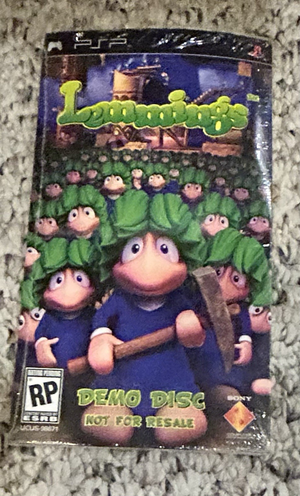 Sony PSP Playstation Portable LEMMINGS Demo Disc NEW SEALED
