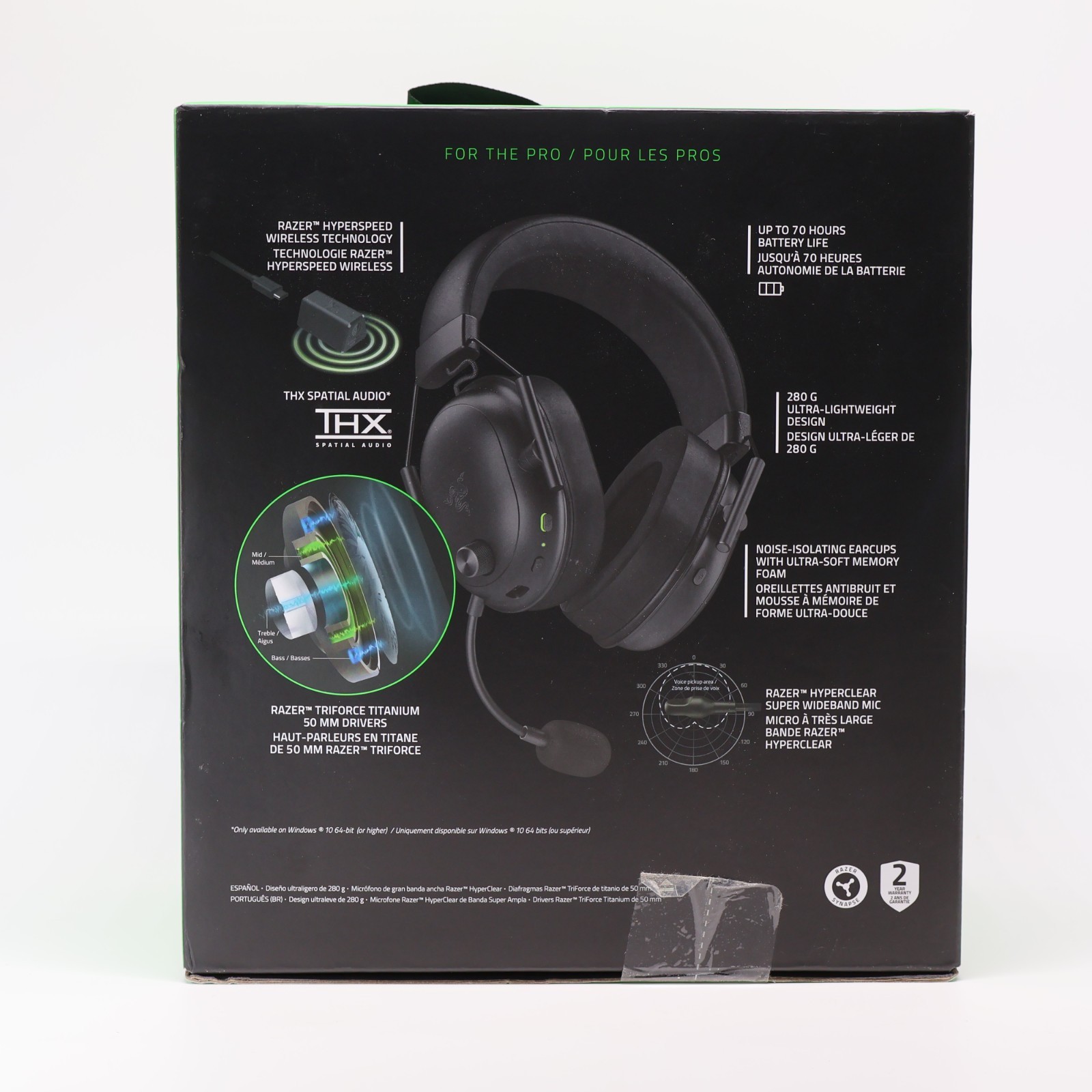 Razer BlackShark V2 HyperSpeed Wireless HeadSet
