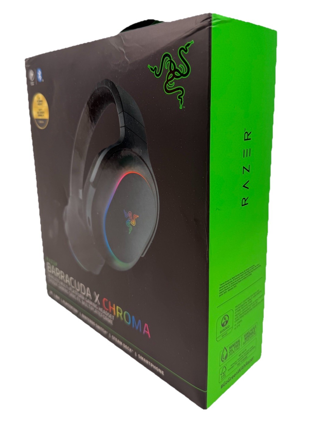 Razer Barracuda X Chroma RGB Wireless Gaming Headset For Switch PS5 PC MAC | New