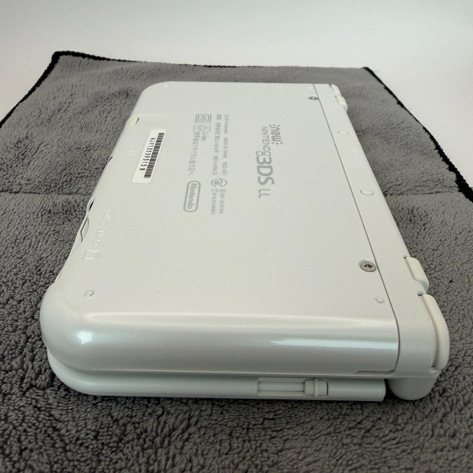 【Excellent5】Nintendo NEW 3DS LL XL Pearl White Mario Game Console From Japan