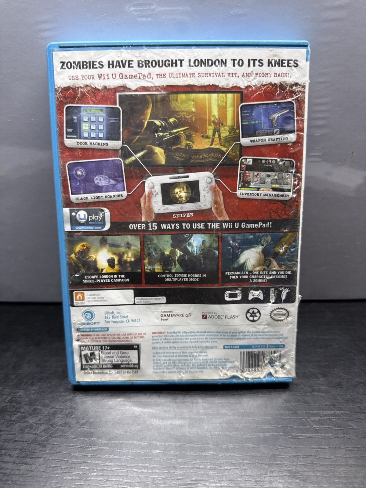 ZombiU (Nintendo Wii U, 2012)