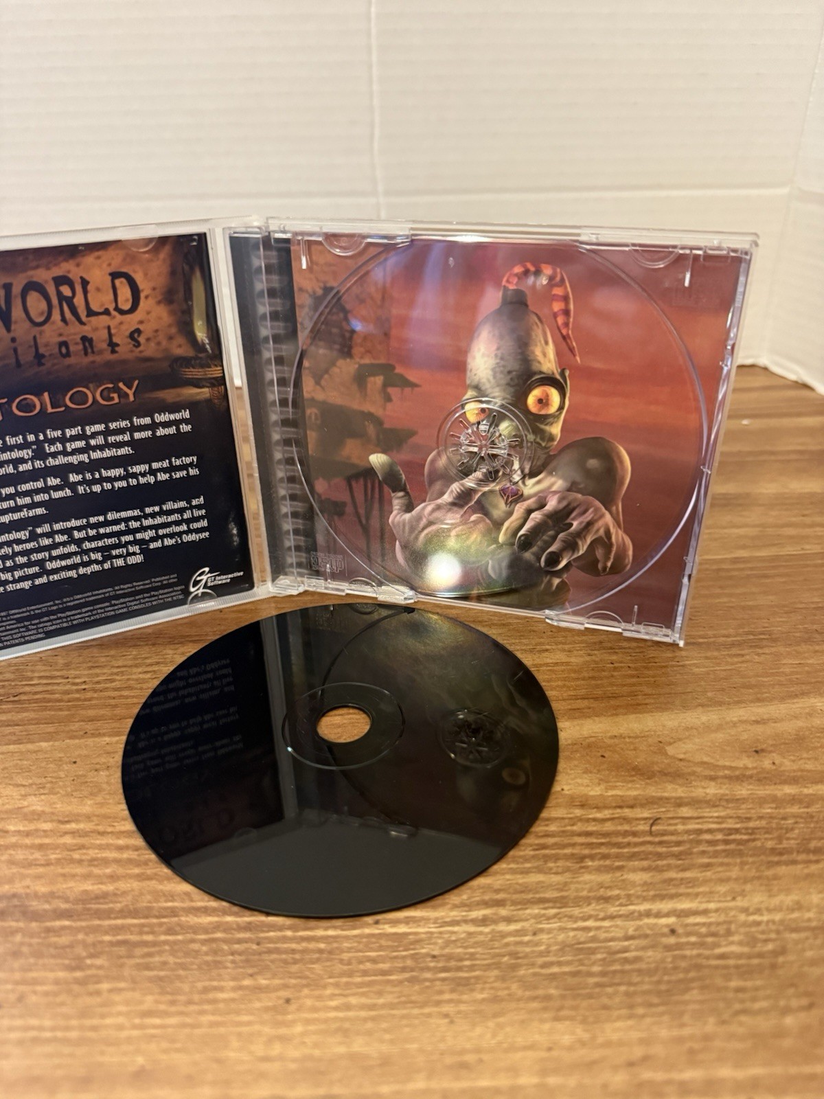 Oddworld Abe’s Oddysee (Playstation 1 PS1) CIB and Tested