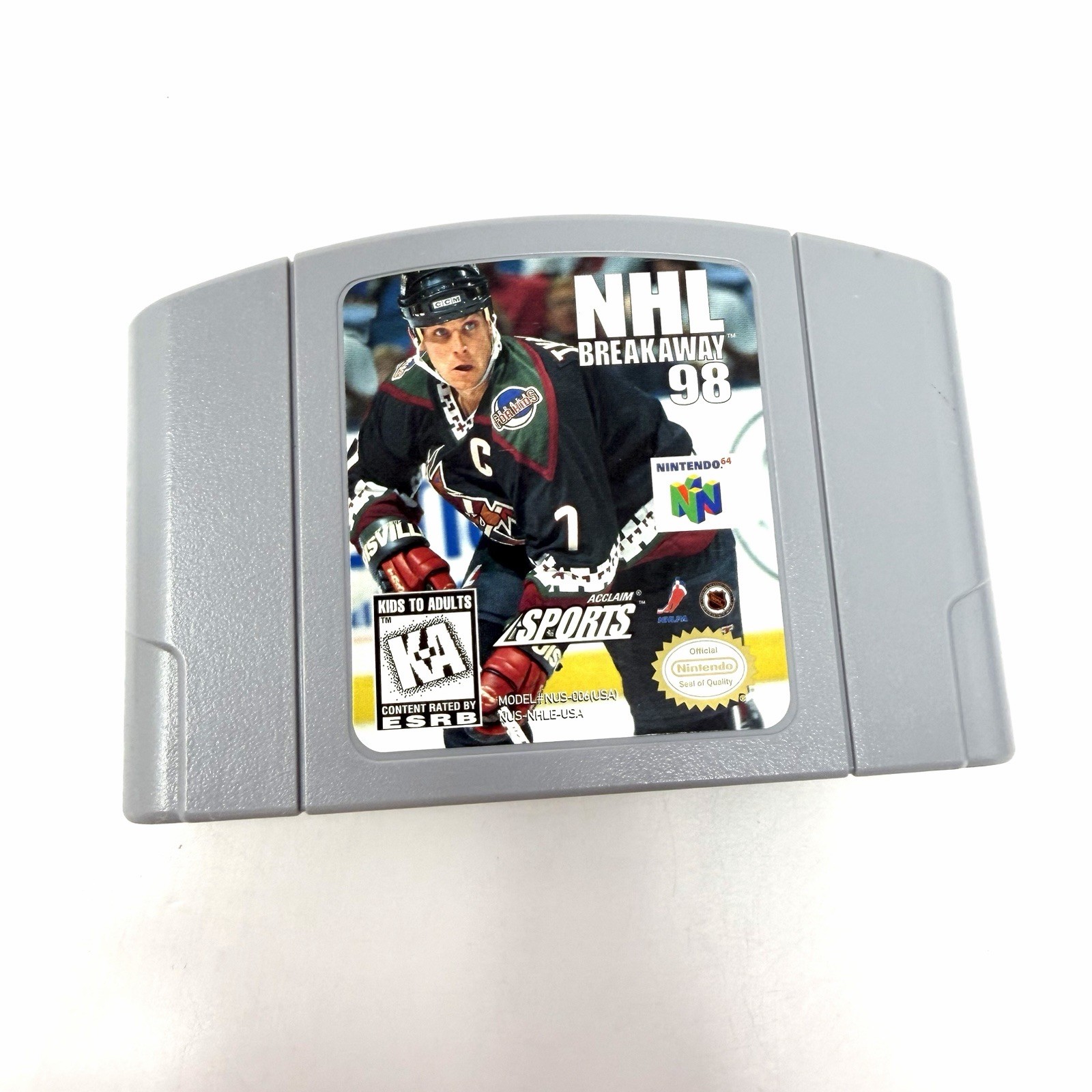 Lot Of 3 Nintendo 64 Games NHL Breakaway 98 Kobe NBA Courtside Waialae Golf