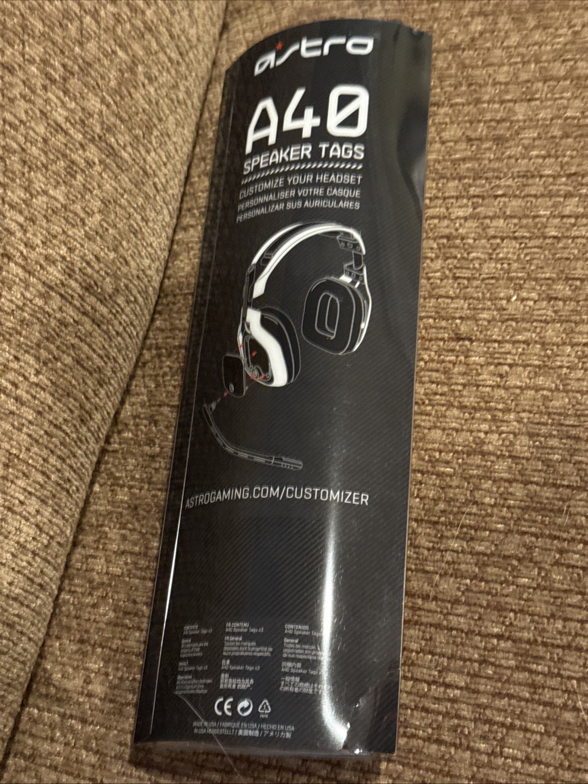 Astro A40 Headphone Speaker Tags Mortal Kombat II MK II Brand New