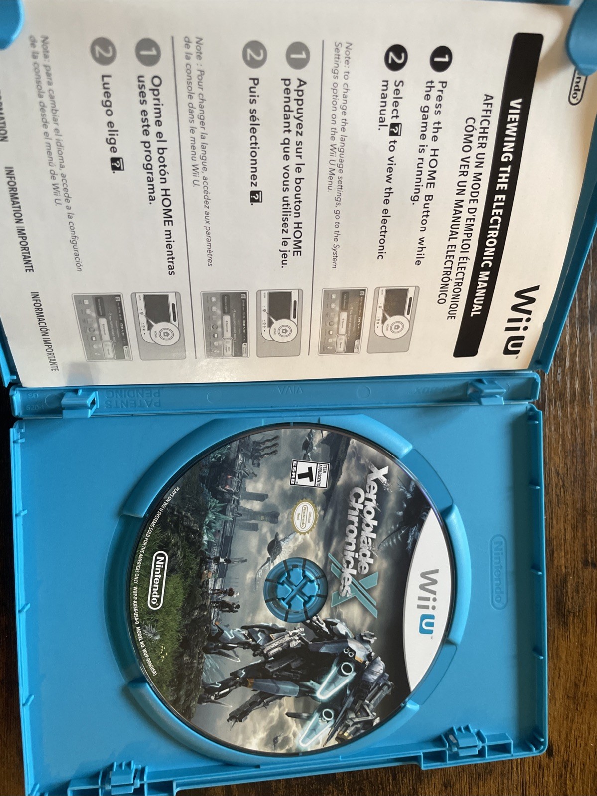 Xenoblade Chronicles X (Nintendo Wii U, 2015)
