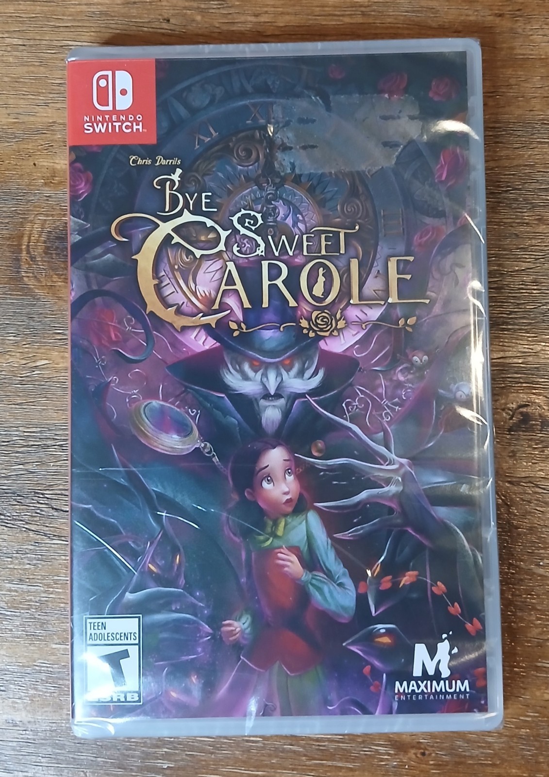 New Sealed Chris Darril’s Bye Sweet Carole Nintendo Switch (US Version) Game