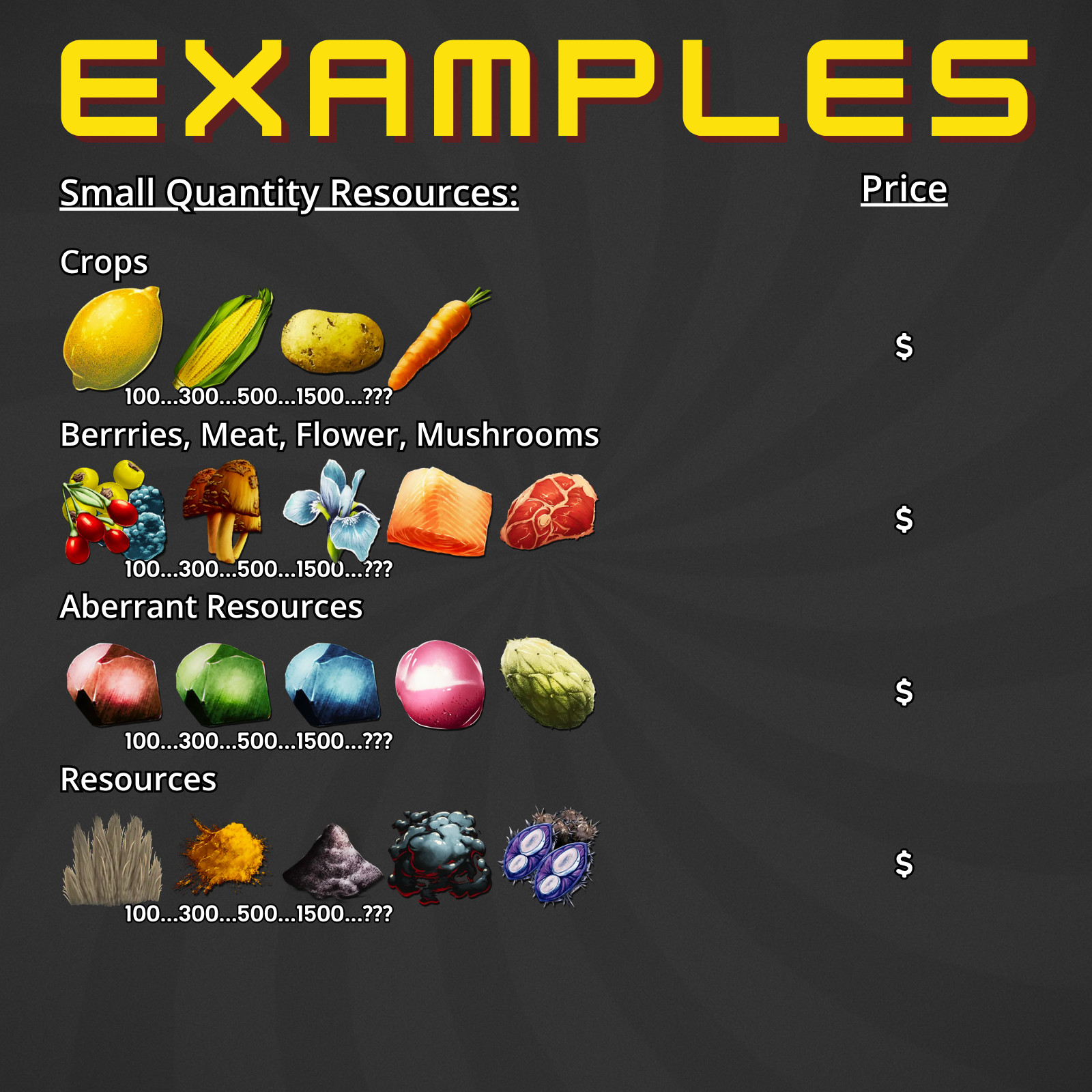Ark Ascended PvE Custom Order Tell us what you need, read description