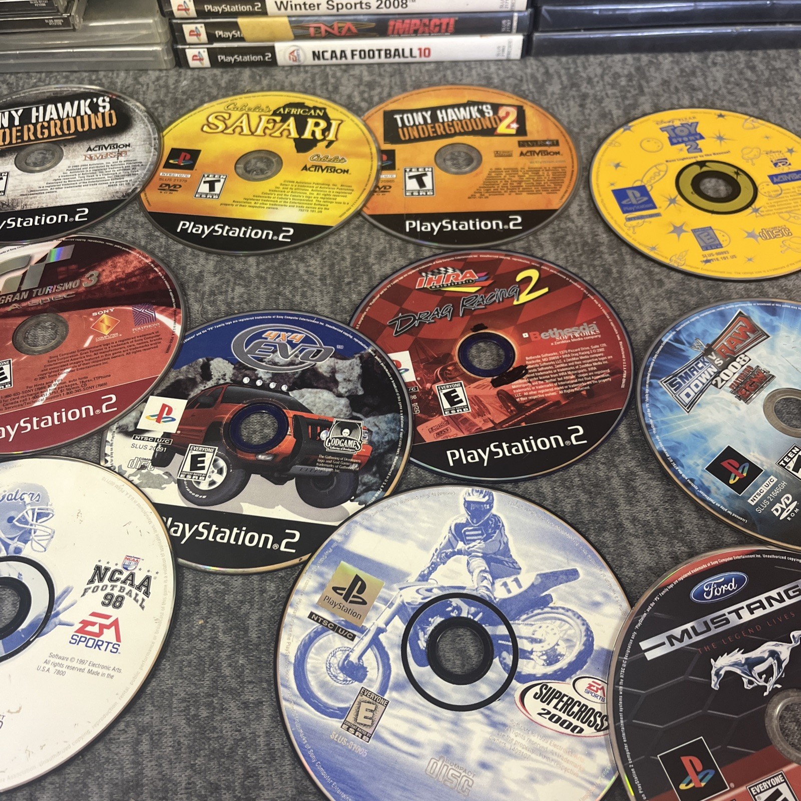 PS2 Game Lot 35 Games – Untested – Most Will Need Resurfacing Jobs Done