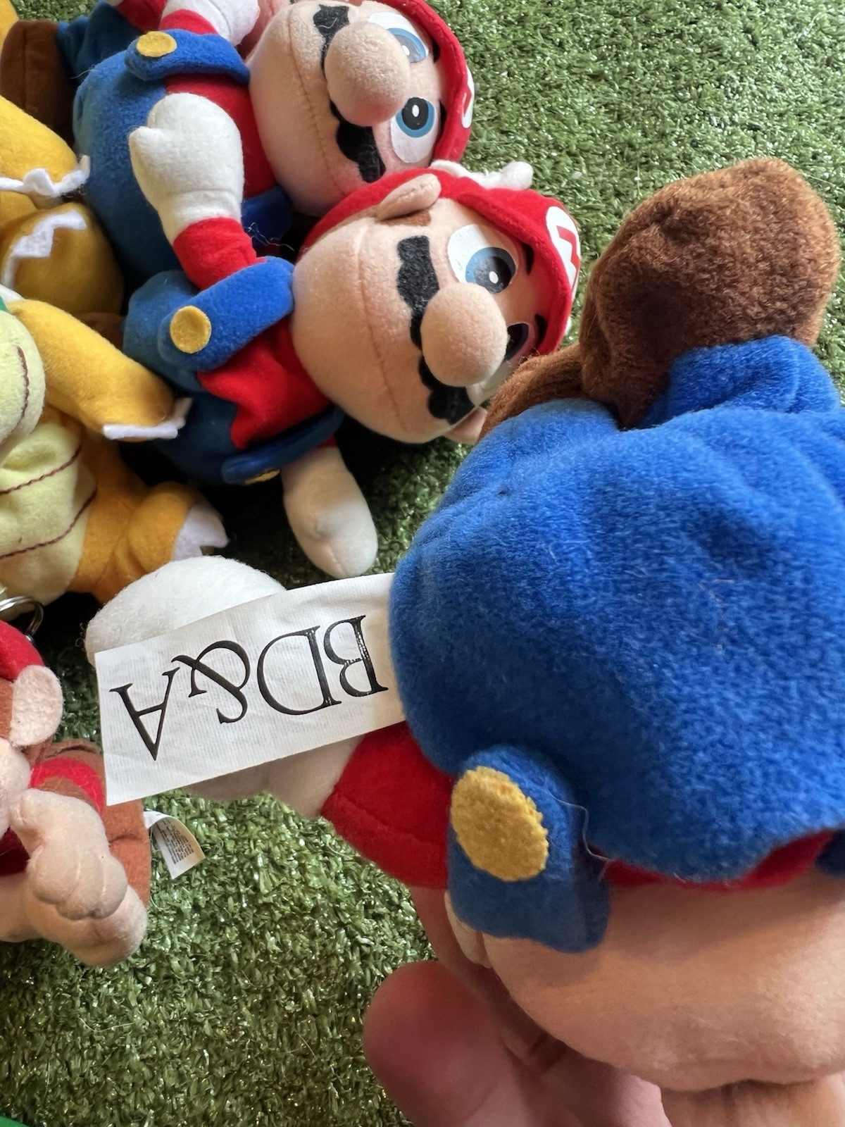 13 1997 Nintendo 6″ Plush BDA BD&A Super Mario Yoshi N64 Video Game Bean Bag
