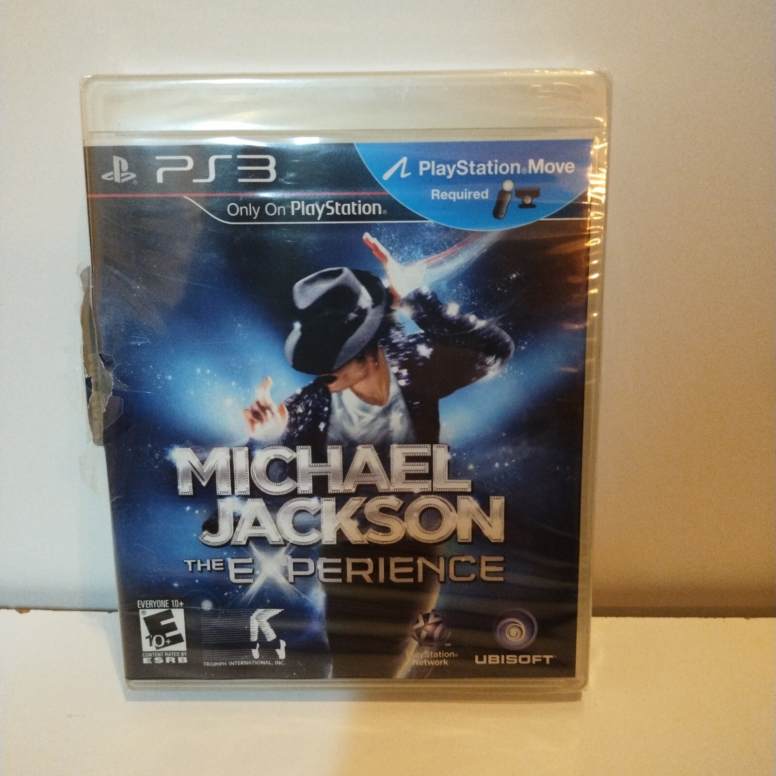 Michael Jackson The Experience PS3 Video Game Playstation 3 New Sealed Damaged