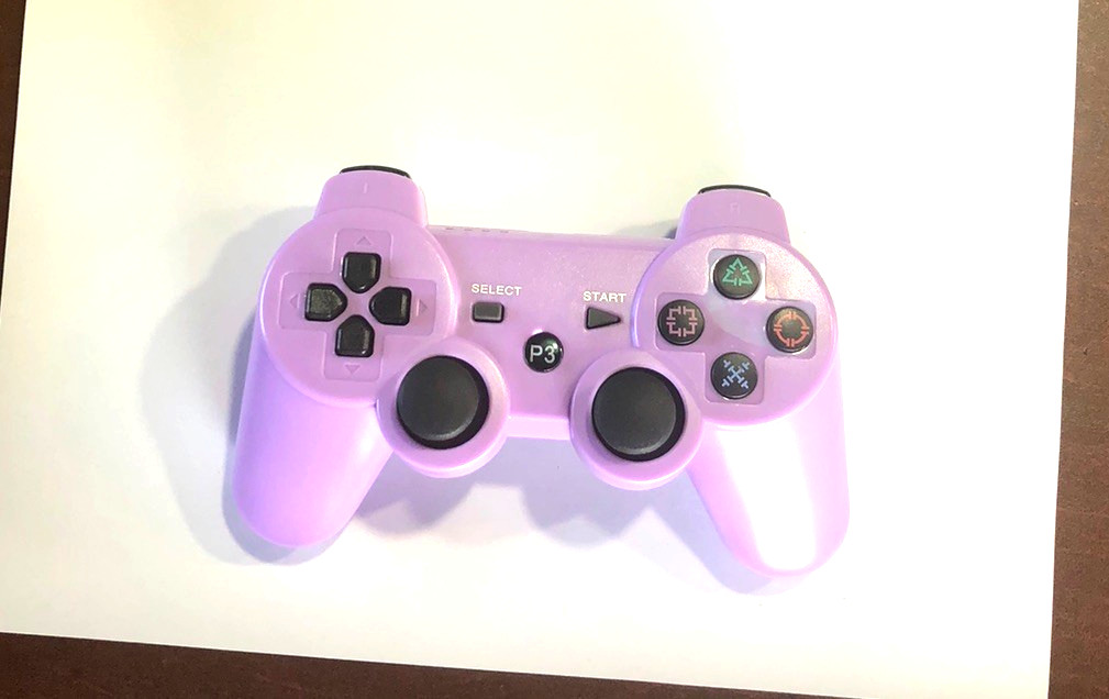 Generic Third-Party Purple Wireless Bluetooth Video Game Controller Pad