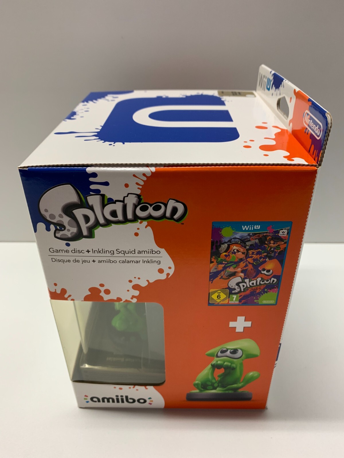SPLATOON LIMITED EDITION + AMIIBO NINTENDO WIIU WII U – NEW PAL VERSION NEW