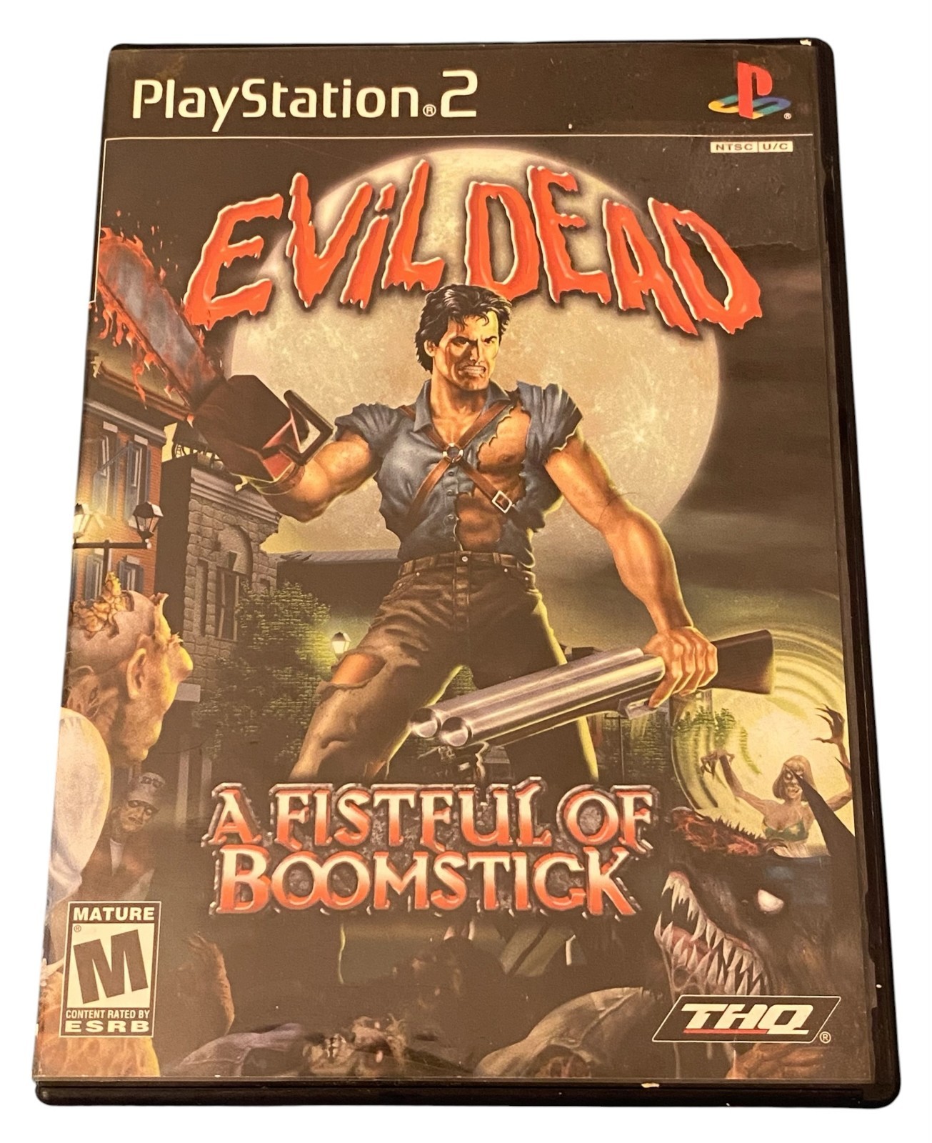 Evil Dead A Fistful Of Broomstick PS2 Video Game Crisis Zone 2003