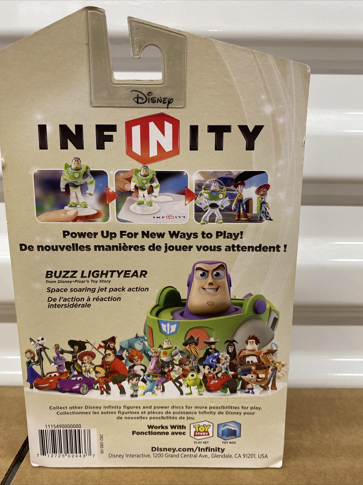 NEW DISNEY INFINITY 3.0 Toy Story Buzz Lightyear Figure Ps3/PS4 Xbox One & 360