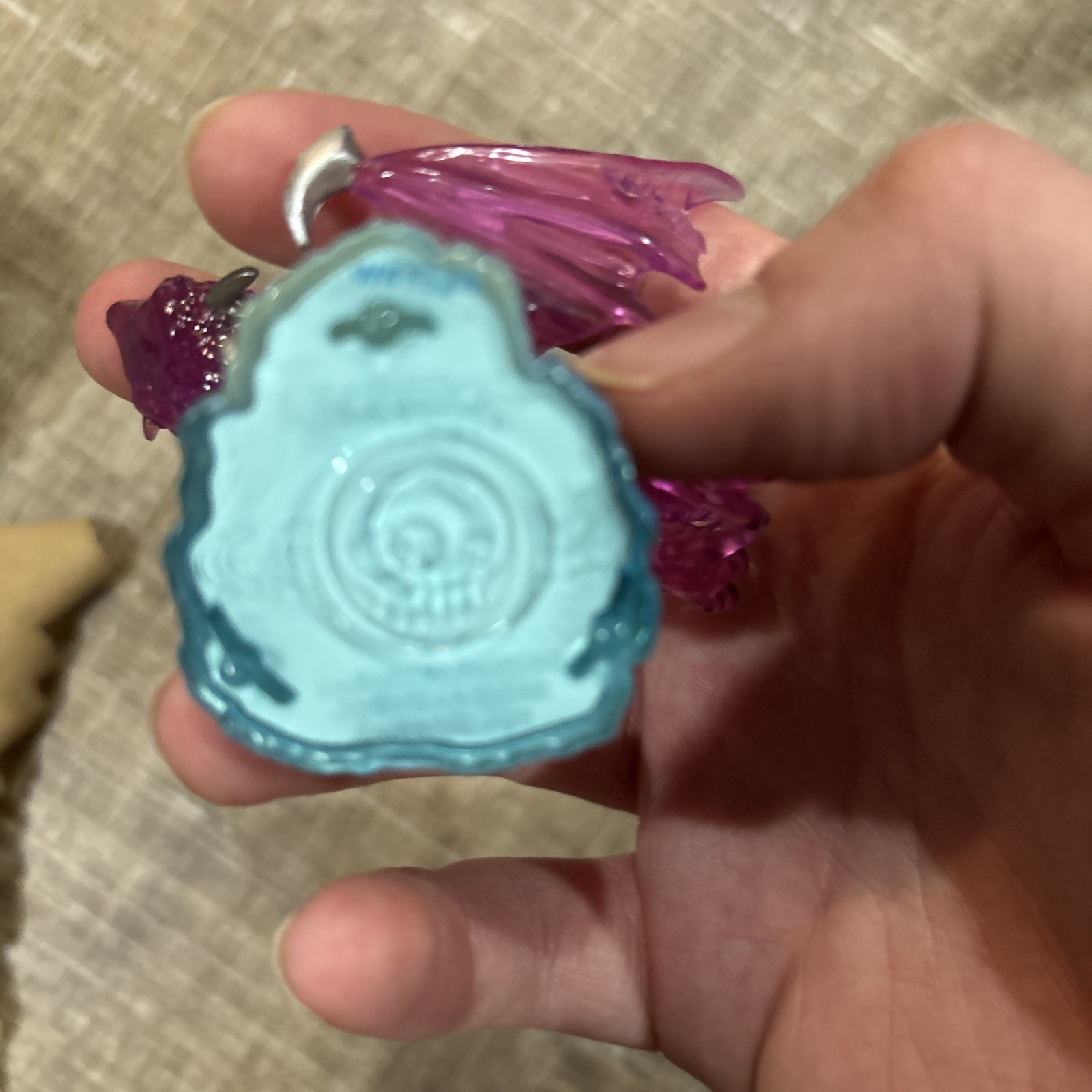 DAMAGED Phantom Cynder Skylanders Swap Force Blue Base SEE PHOTOS