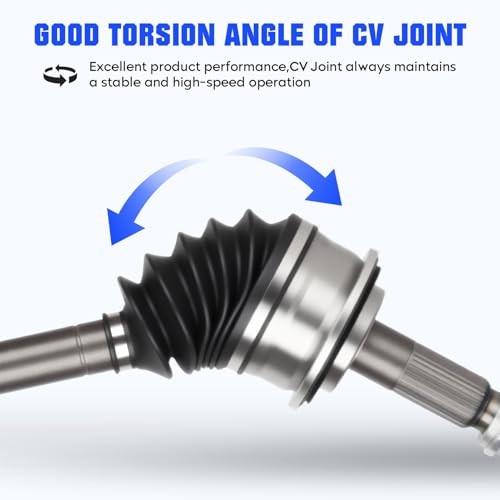 Front CV Axle Shaft fit for Toyota Highlander 2001-2007 2.4L FWD, Camry 2002
