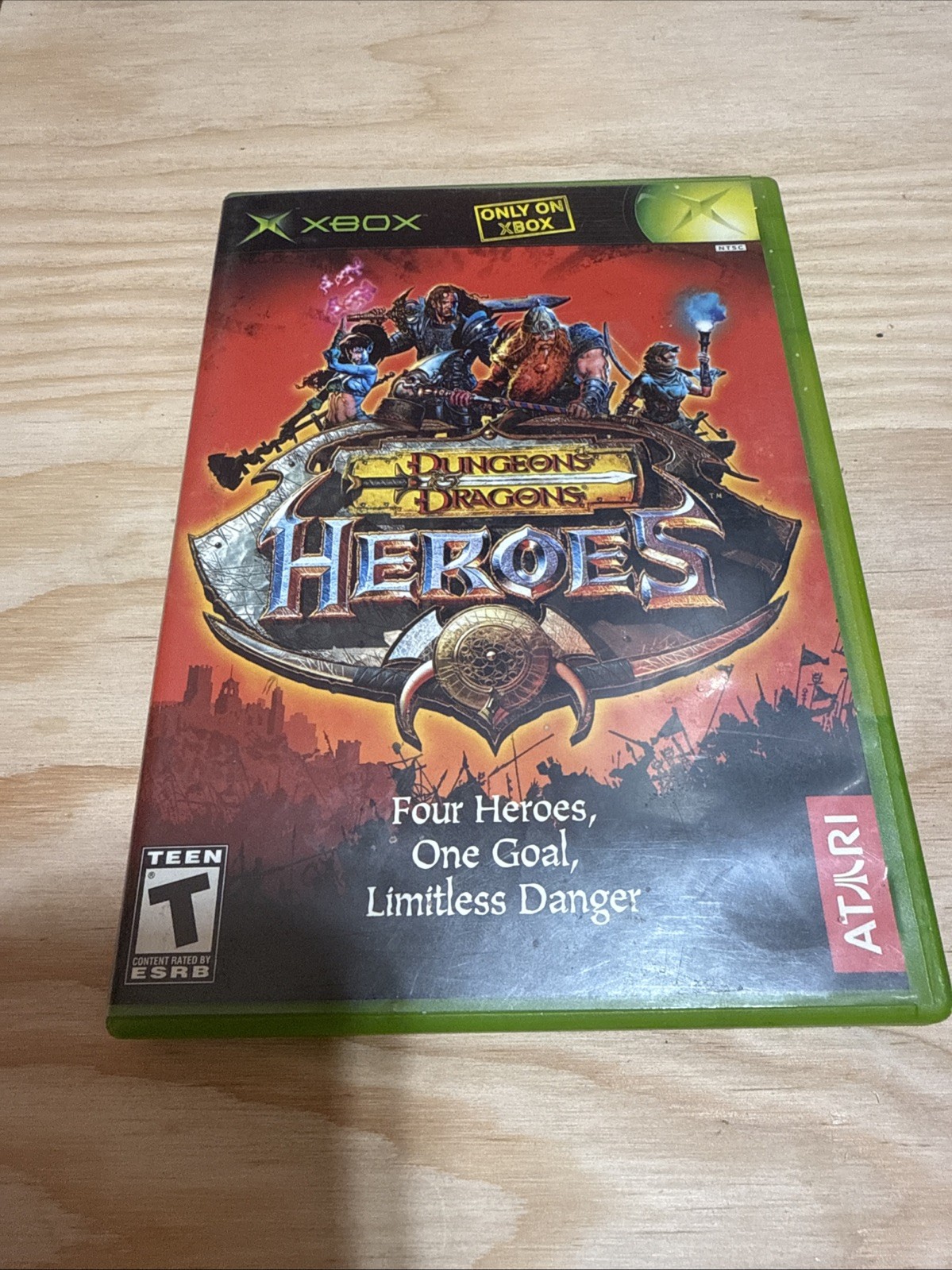Dungeons & Dragons Heroes (Microsoft Xbox, 2003) CIB Verified Working Fast Ship