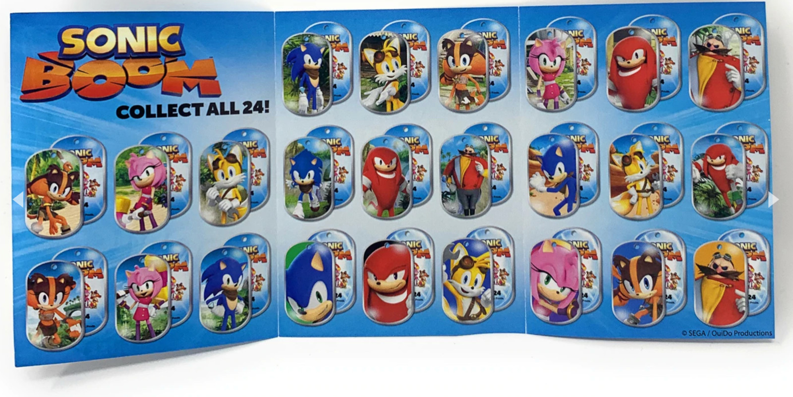 Sonic Boom Dogtag Dog tag Blind pack Necklace : #9