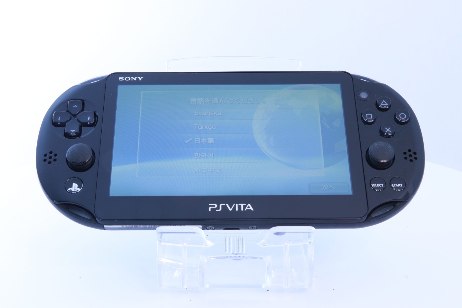 JP Game PS Vita PCH-2000 Black [ Rank：B]