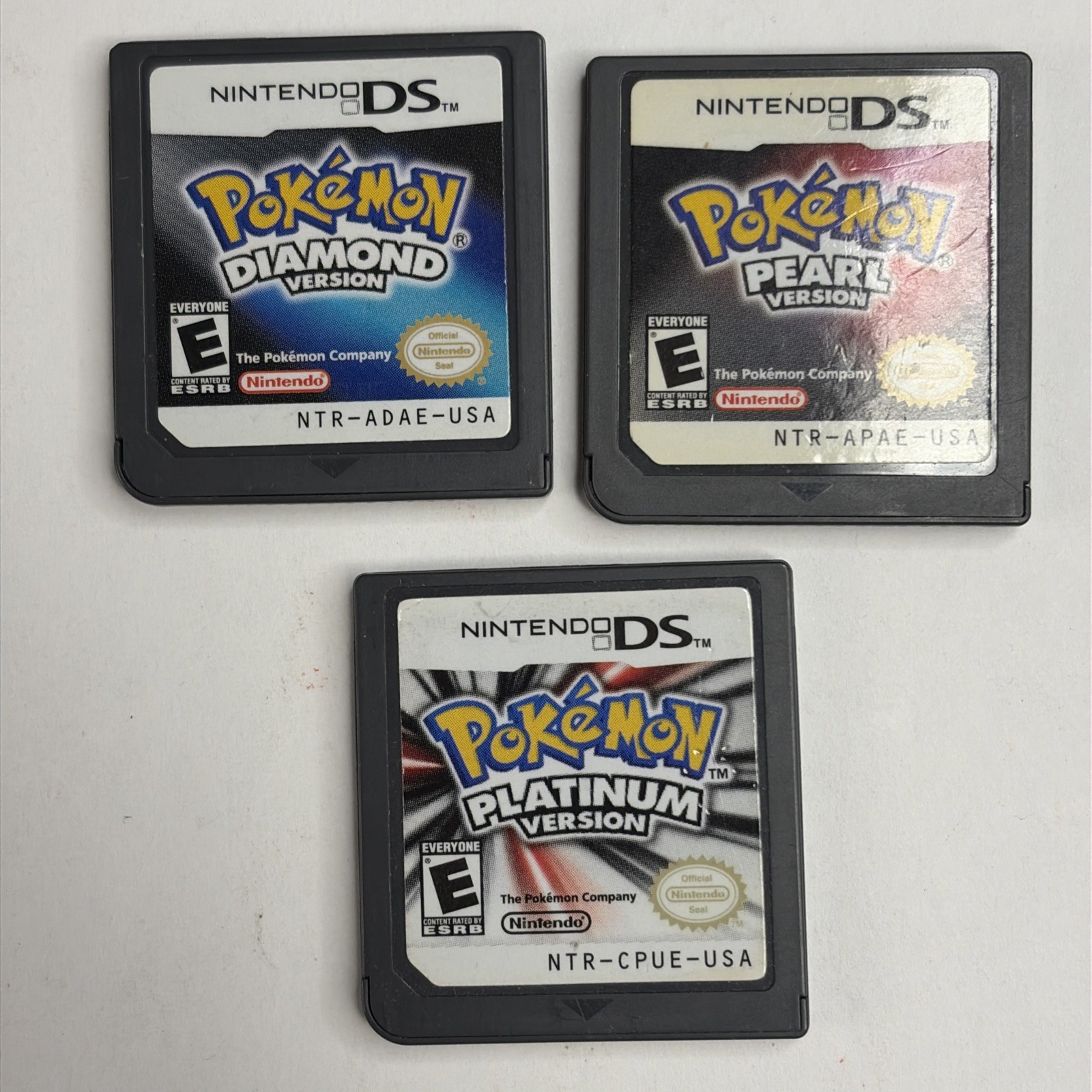 NICE! Pokemon Platinum Diamond Pearl Bundle CIB 100% Complete Box Authentic DS