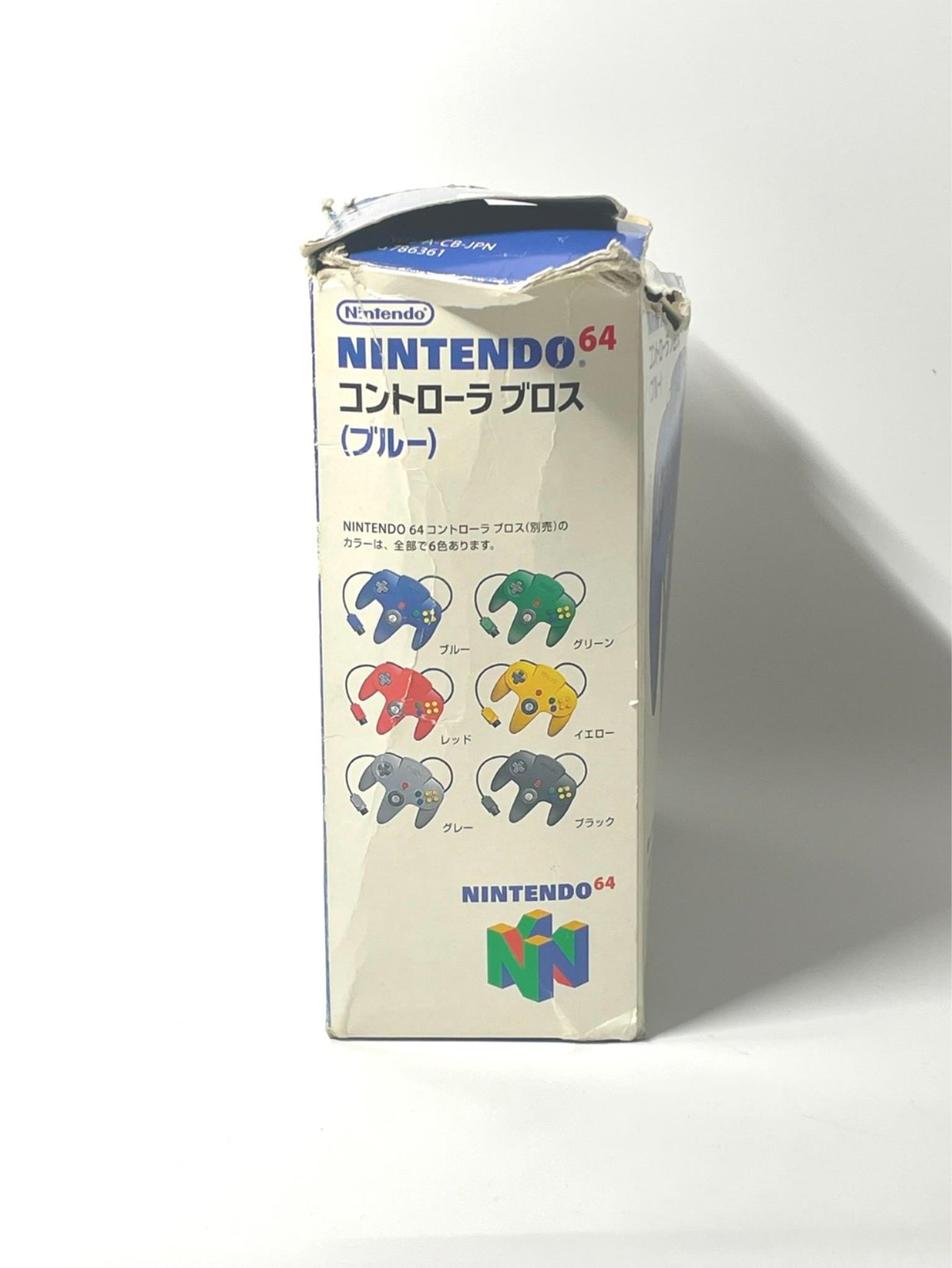 Nintendo 64 Lot Official Blue Controller NUS-005 +Mario Party 1 2 3 & Kart Japan
