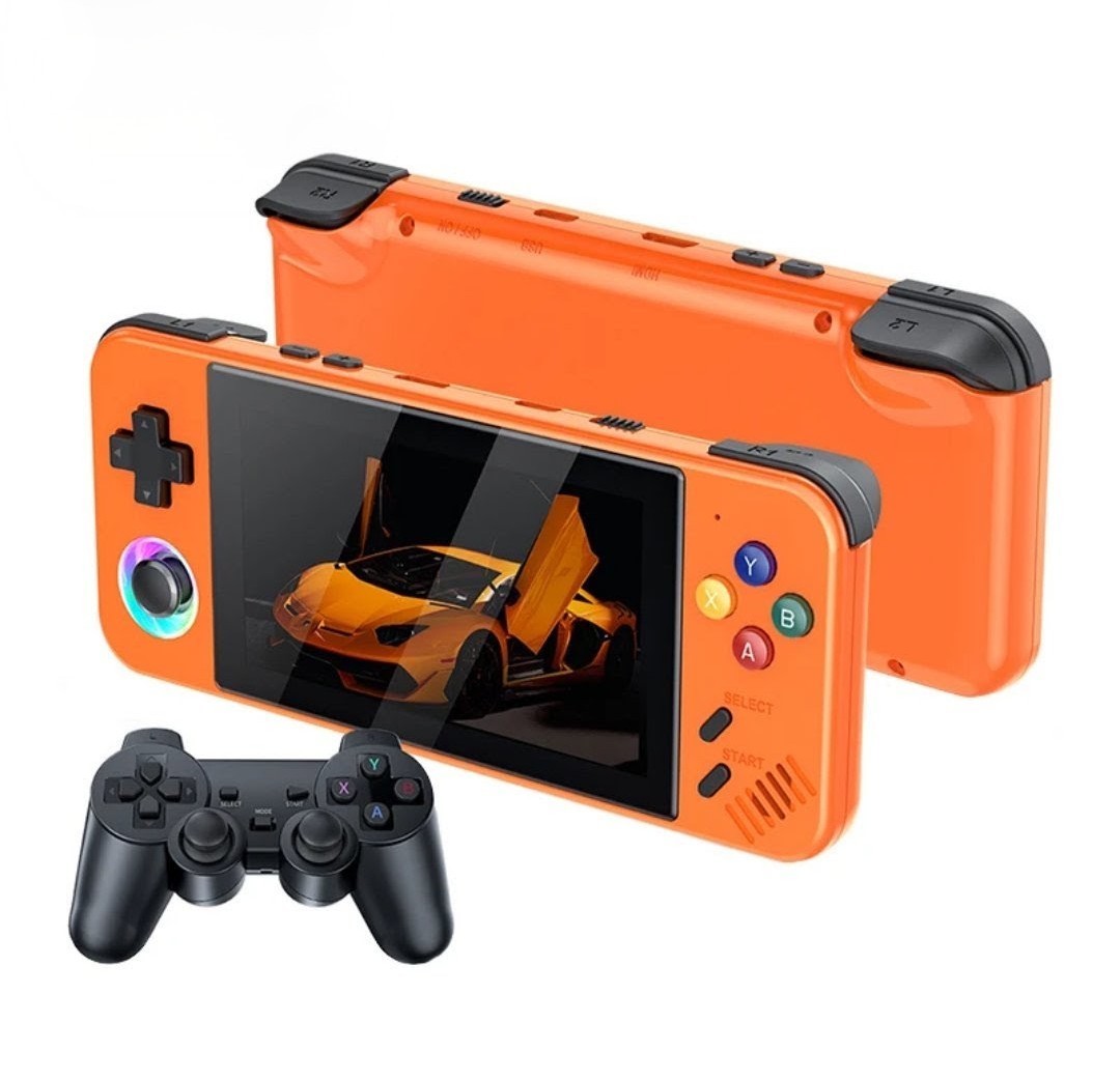 SJGAM M41P Retro game handheld w/wireless Controller 64GB 20 emulators 20k games