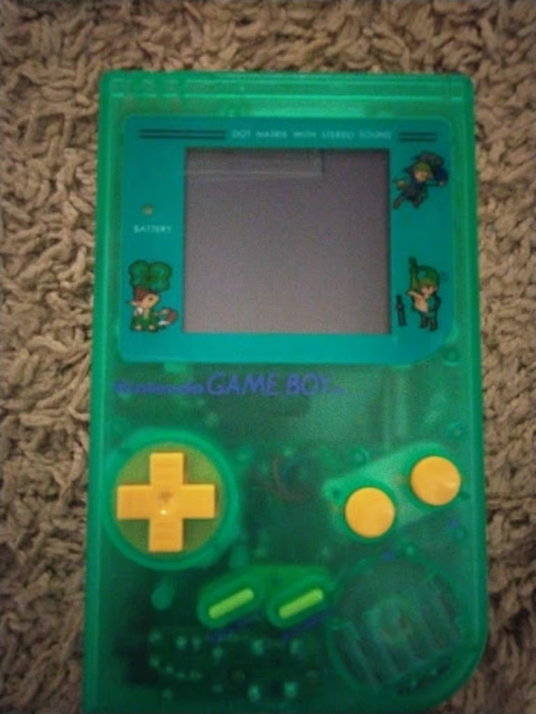 Nintendo Game Boy DMG – Bivert Screen- Zelda Shell