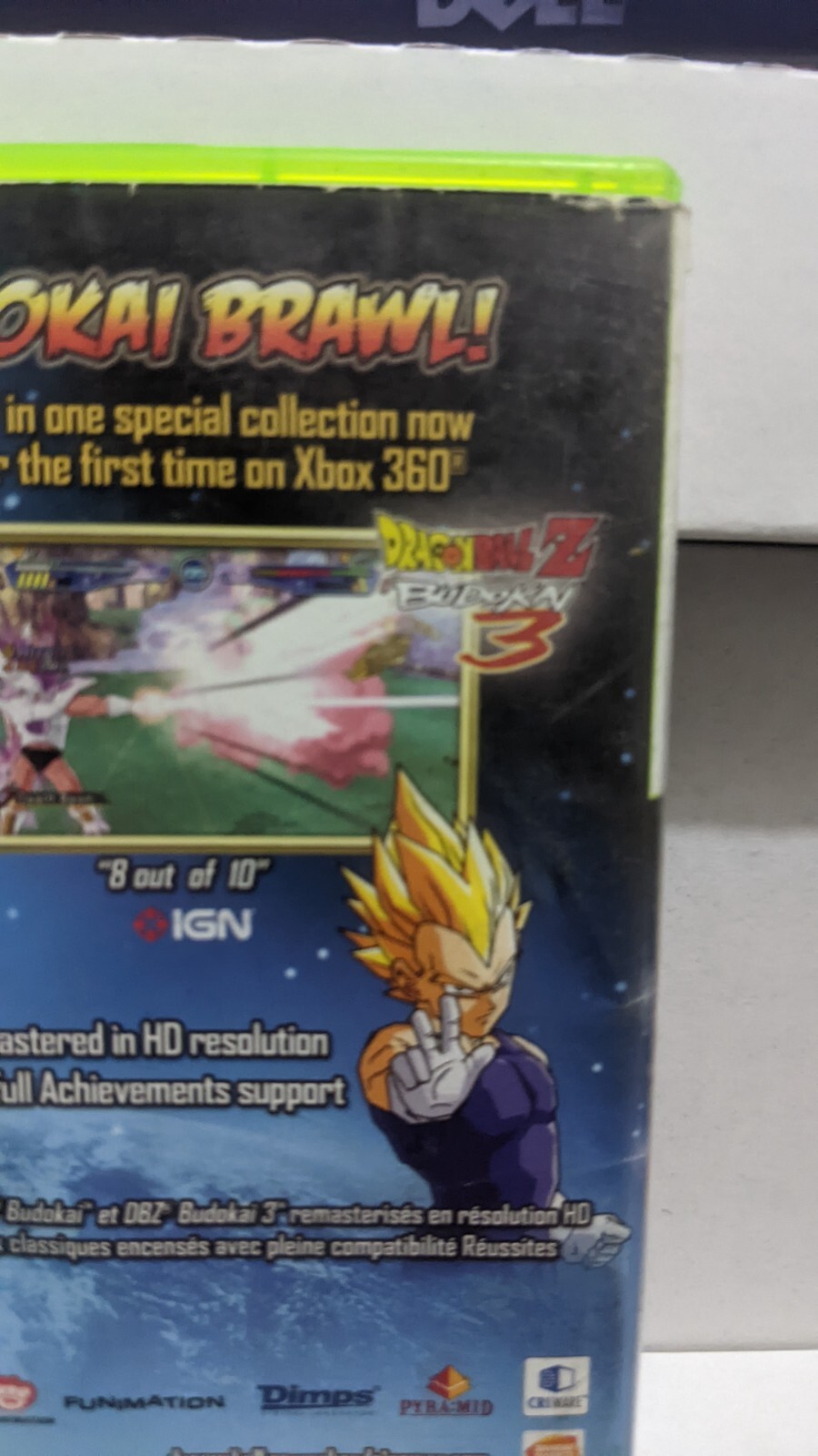 Dragon Ball Z: Budokai HD Collection,Xbox 360, Case & Disc, missing manual