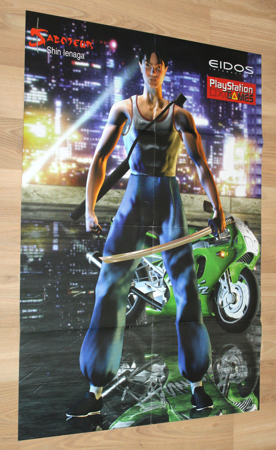Star wars Episode I The Adventure / Saboteur 1999 Poster 56x80cm Playstation PS