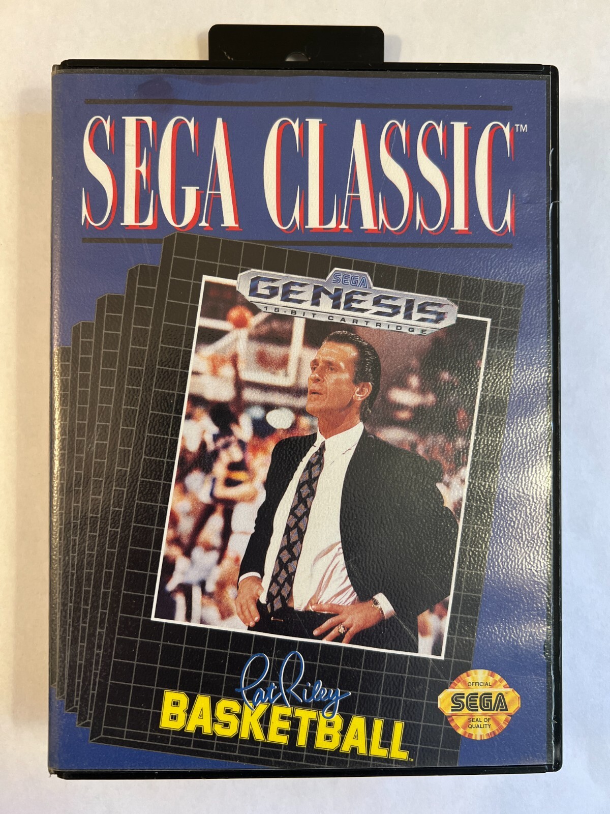 Pat Riley’s Basketball (Sega Genesis, 1990) – With Box