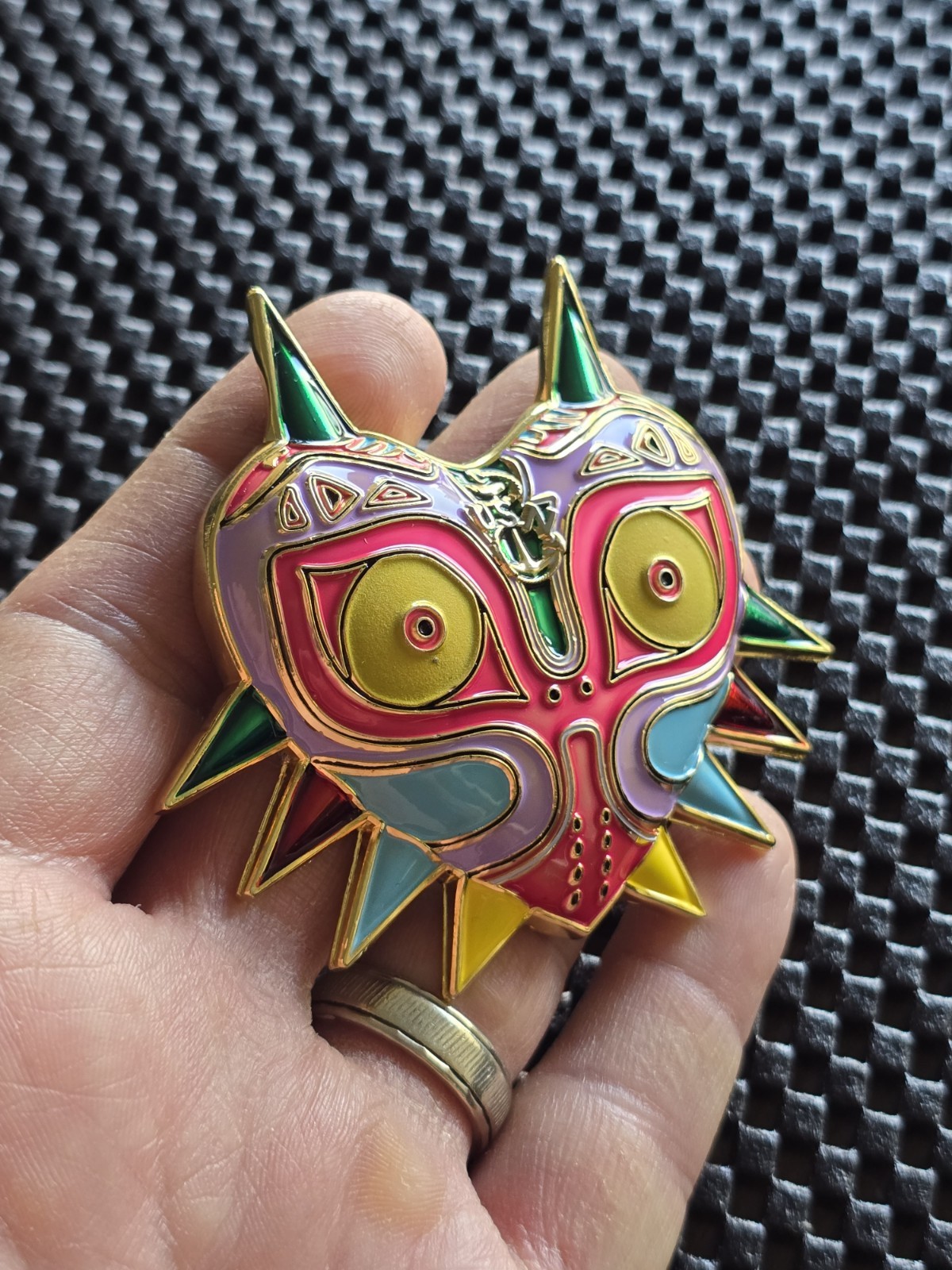 Legend Of Zelda Majora’s Mask Challenge Coin Medal Nintendo GBA NES Rare Type #1