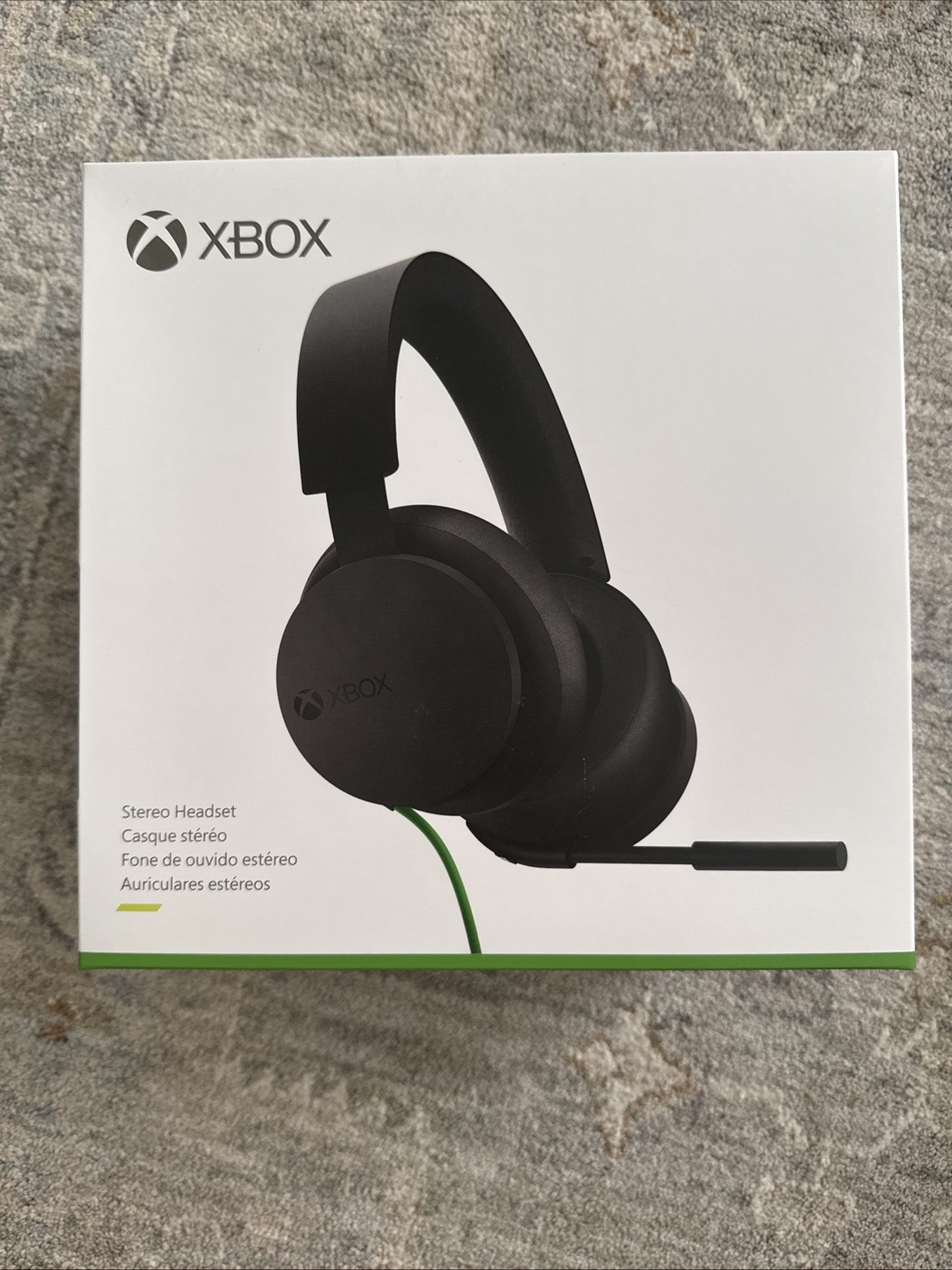 Wired Black Microsoft Xbox Stereo Headset | 3.5mm Jack | for Xbox & PC