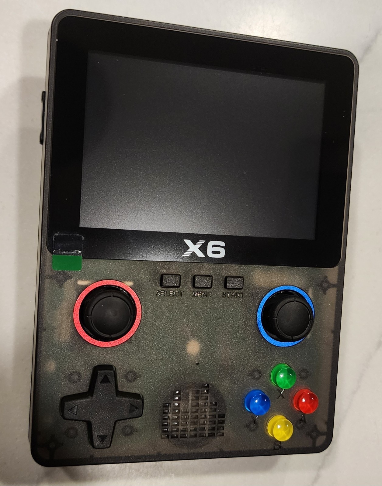 Retro Handheld Game Console-Model X6-Dual Joystick-640 Res & 480 Pix-3.5″ screen