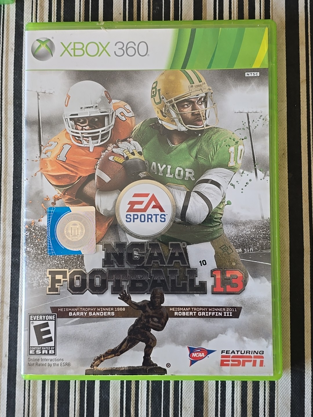 NCAA Football 13 (Microsoft Xbox 360, 2012) =USED= MISSING MANUAL=