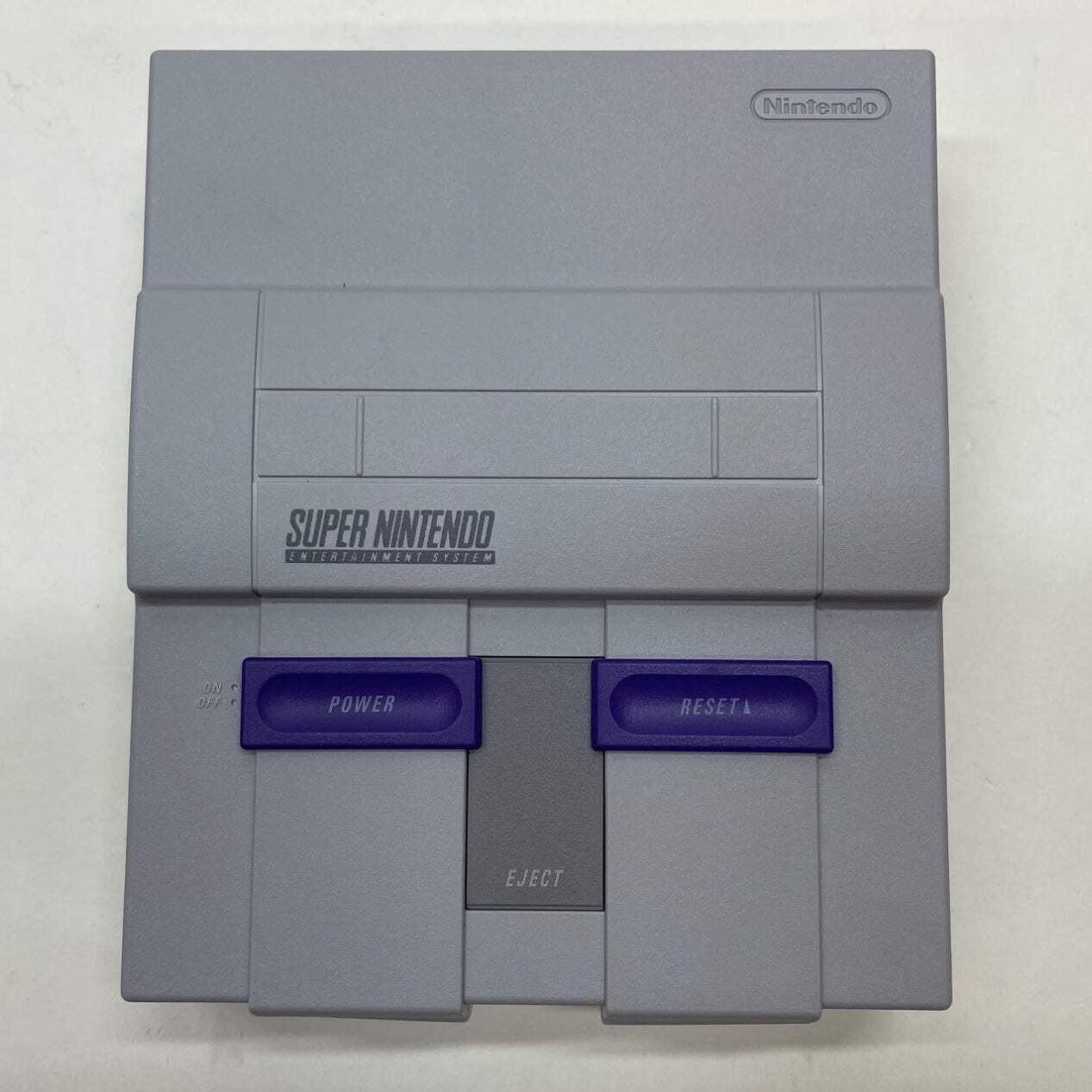 Super Nintendo SNES Classic Edition Console Gaming System CLV-201 Gray