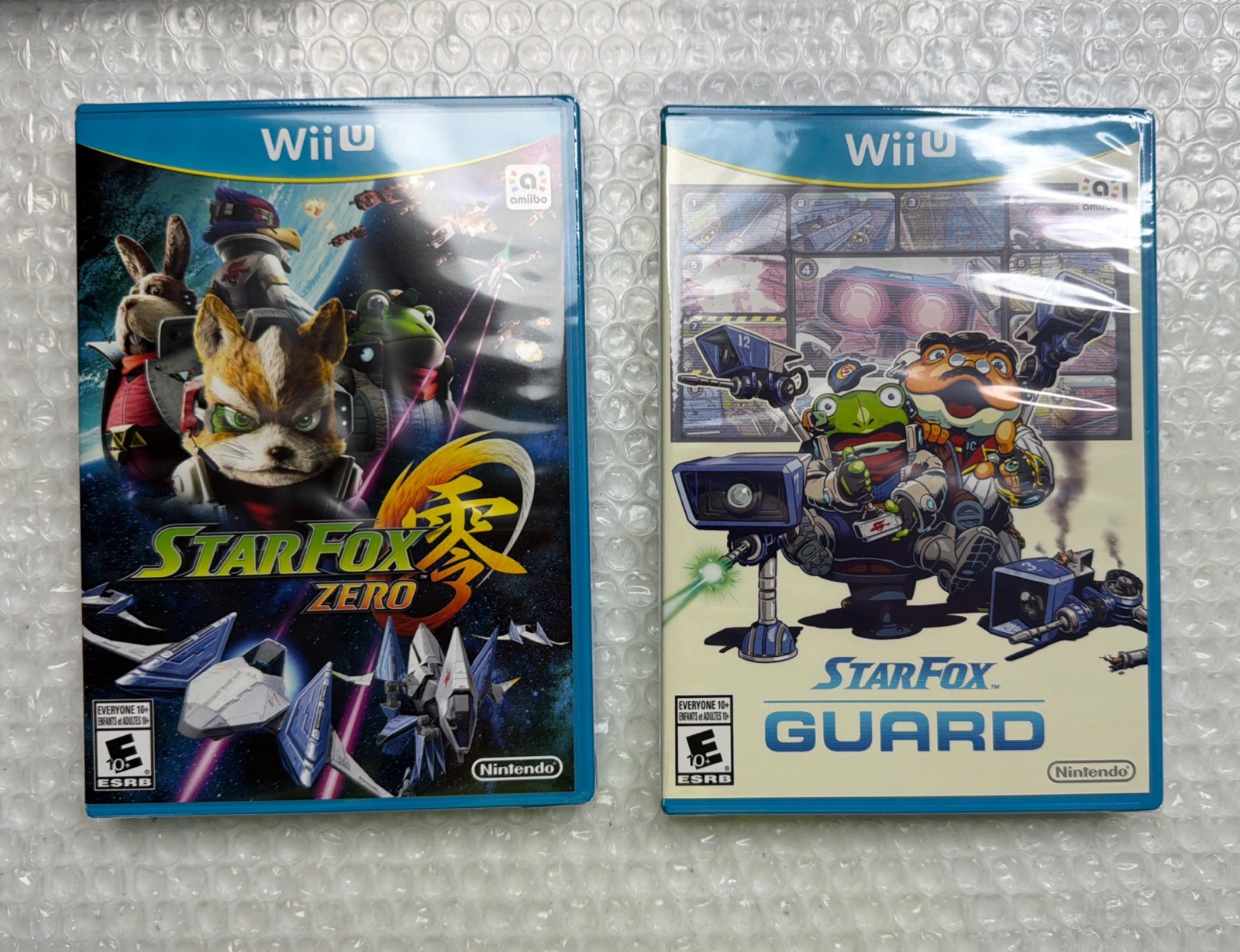 Star Fox Zero + Bonus StarFox Guard US NTSC Release WiiU Wii U Factory Sealed