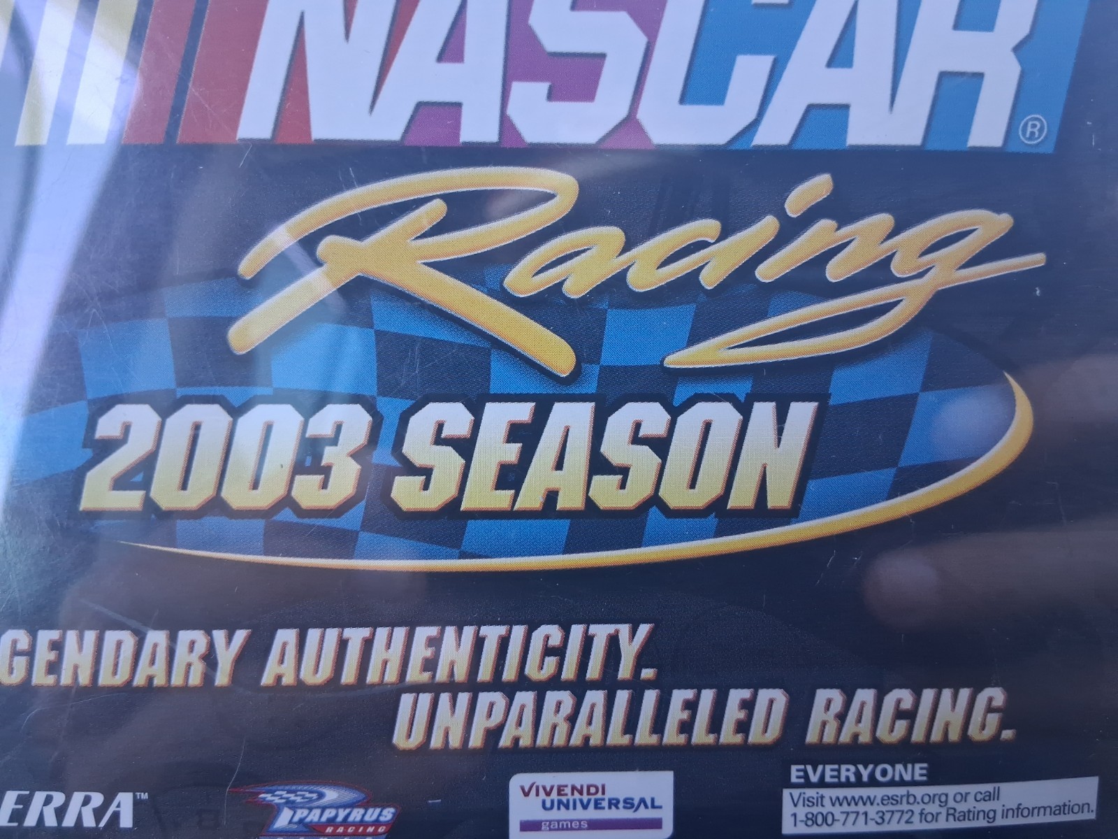 NASCAR Racing 2003 Season (PC, 2003) Jewel Case Edition w/ CD Key – Rare