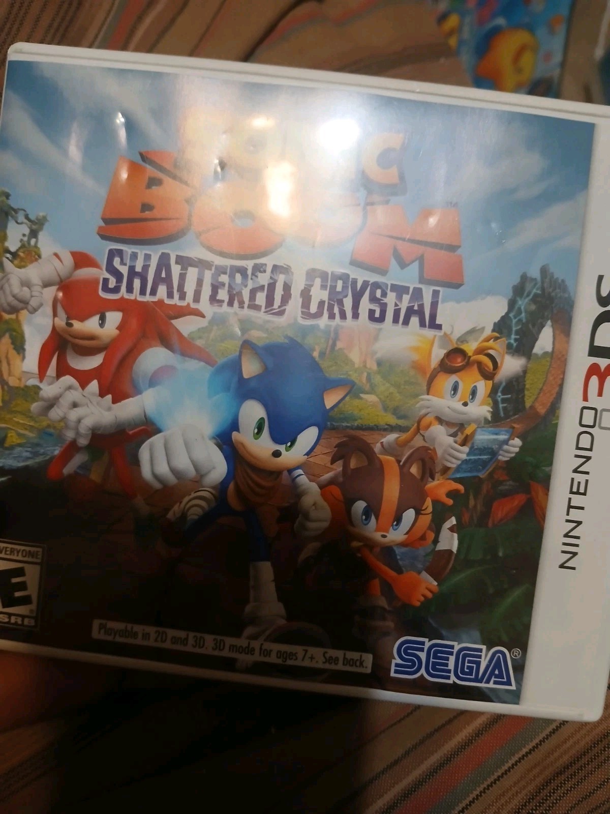 Authentic & Tested Sonic Boom: Shattered Crystal (Nintendo 3DS, 2014), Cib, Read