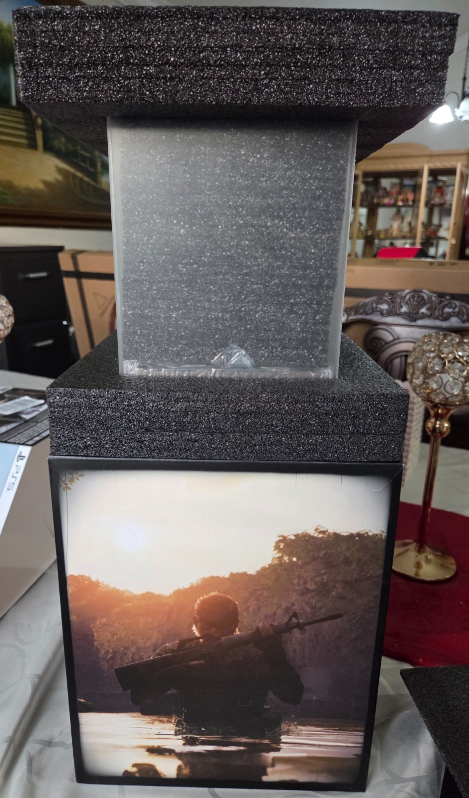 Metal Gear Solid Delta: Snake Eater Collector’s Edition Terrarium Diorama *NEW*