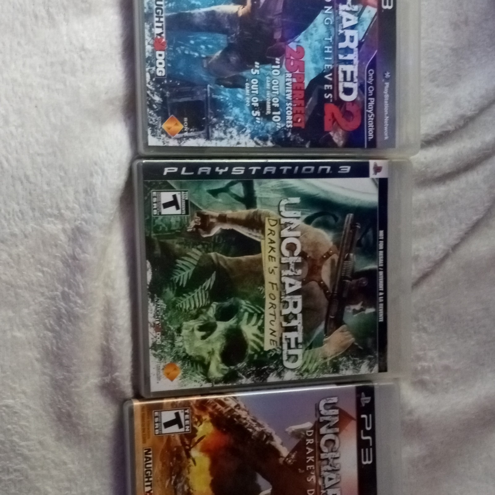 Uncharted 1,2,3