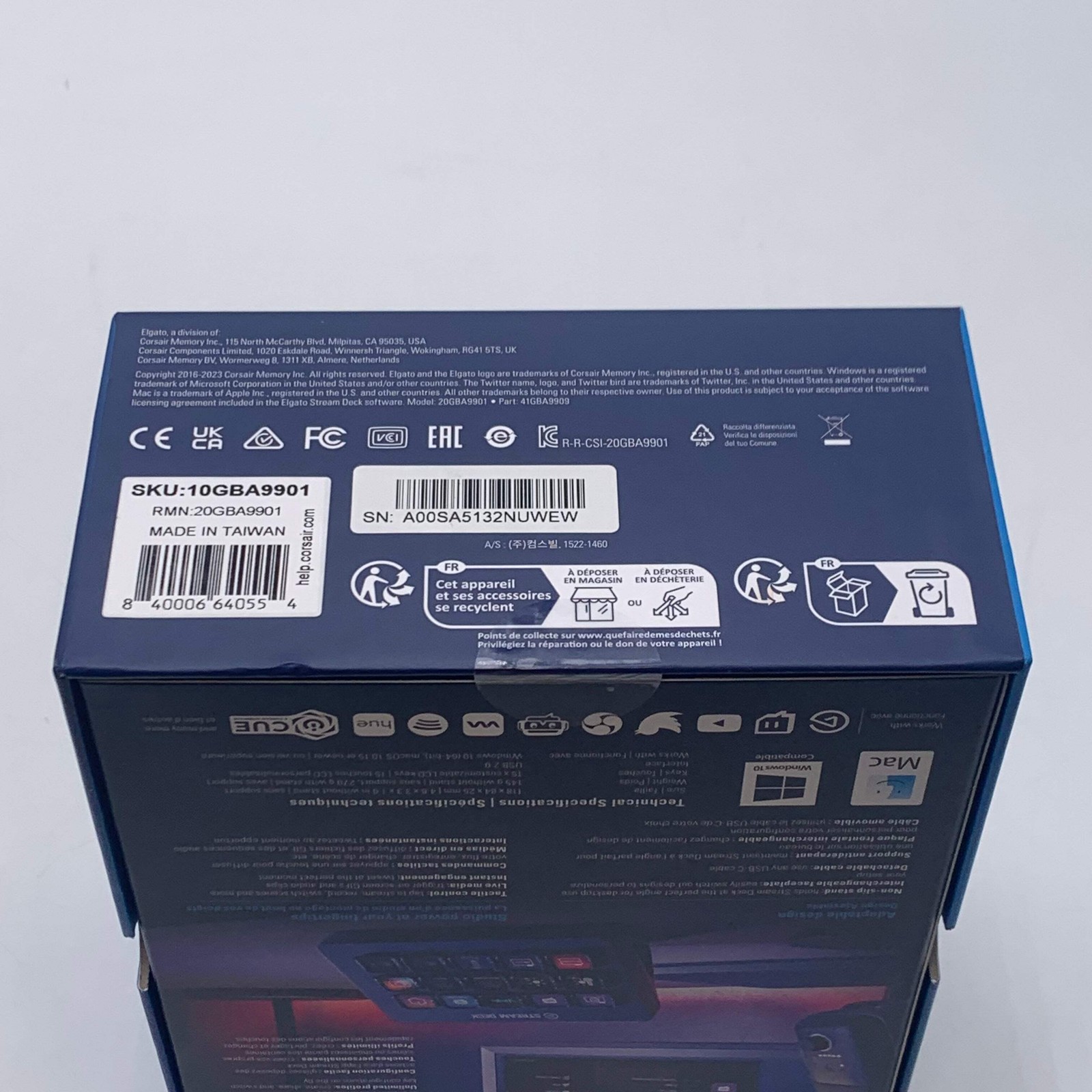 Elgato Stream Deck MK.2 Studio Controller 15 LCD Keys Black 10GBA9901 BRAND NEW